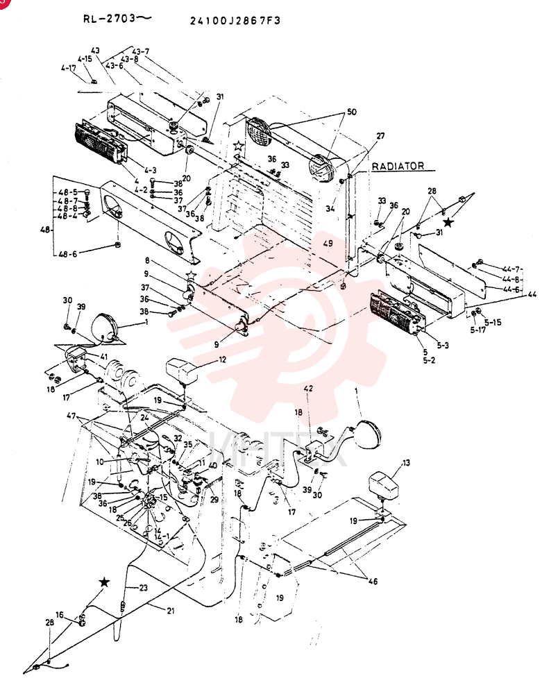 ELEC GROUP, LIGHT 24100J2867F3