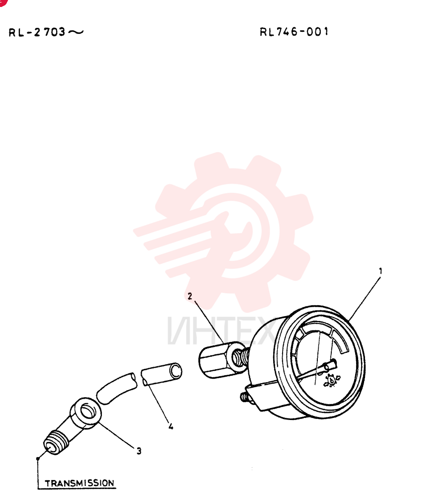 GAUGE, TRANS PRESS RL746-001