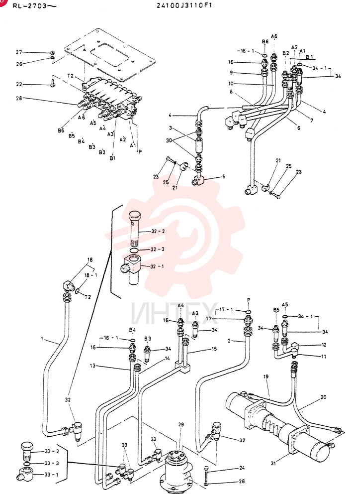 HYDR LINES 24100J311DF1