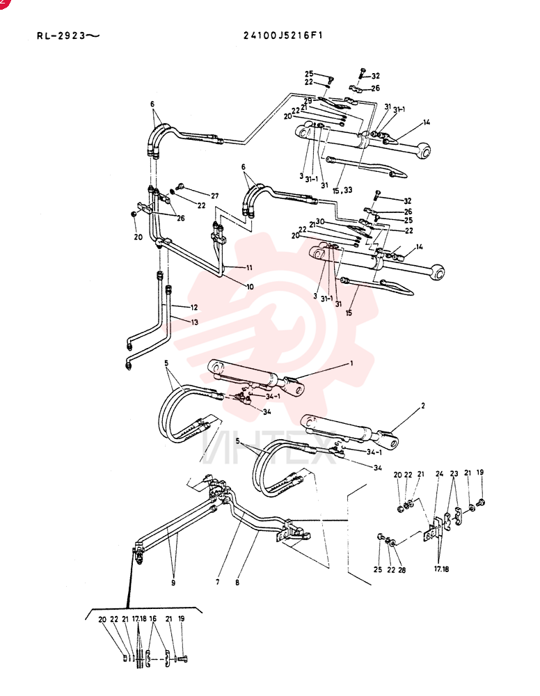 HYDR   LINES.FR. 24100J5216F1