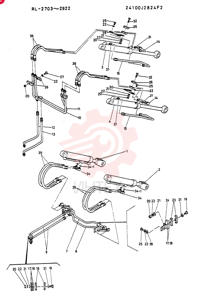 HYDR   LINES, FR 24100J2824F2