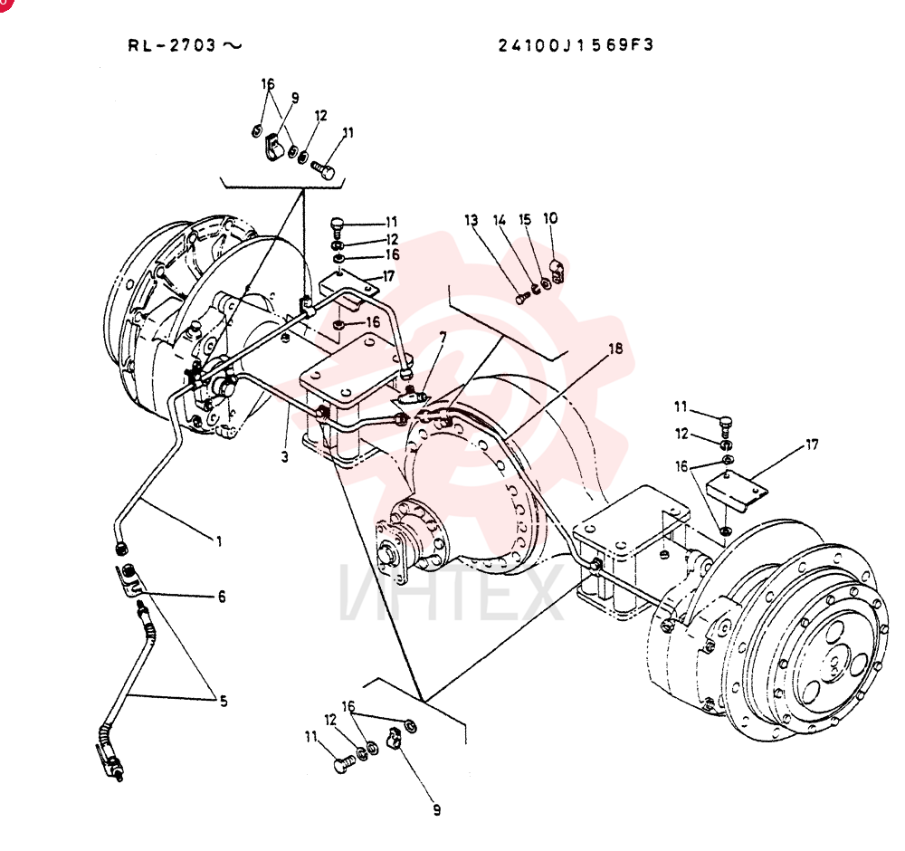 LINES, FR. BRAKE 24100J1569F3