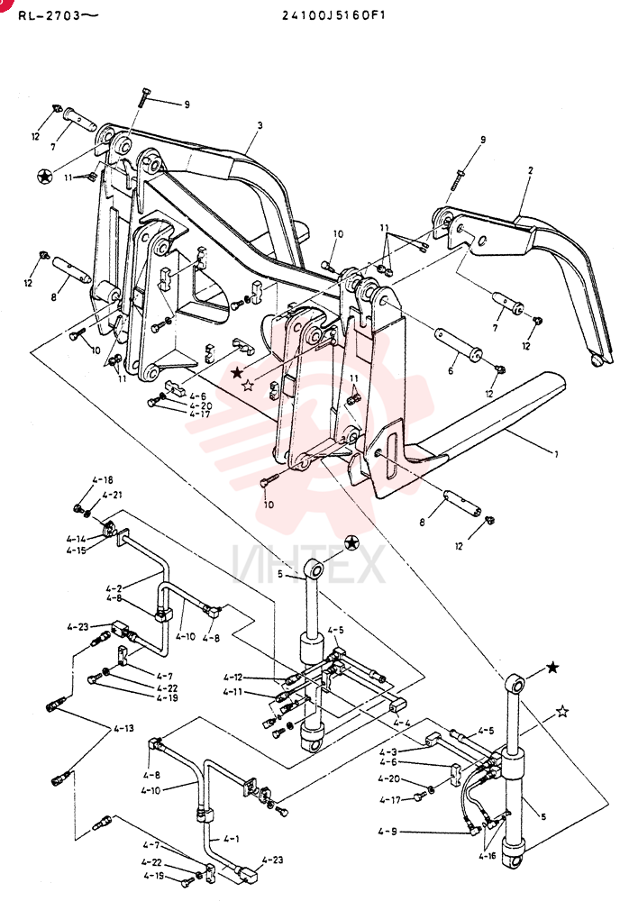 LOG-FORK GROUP 24100J5160F1