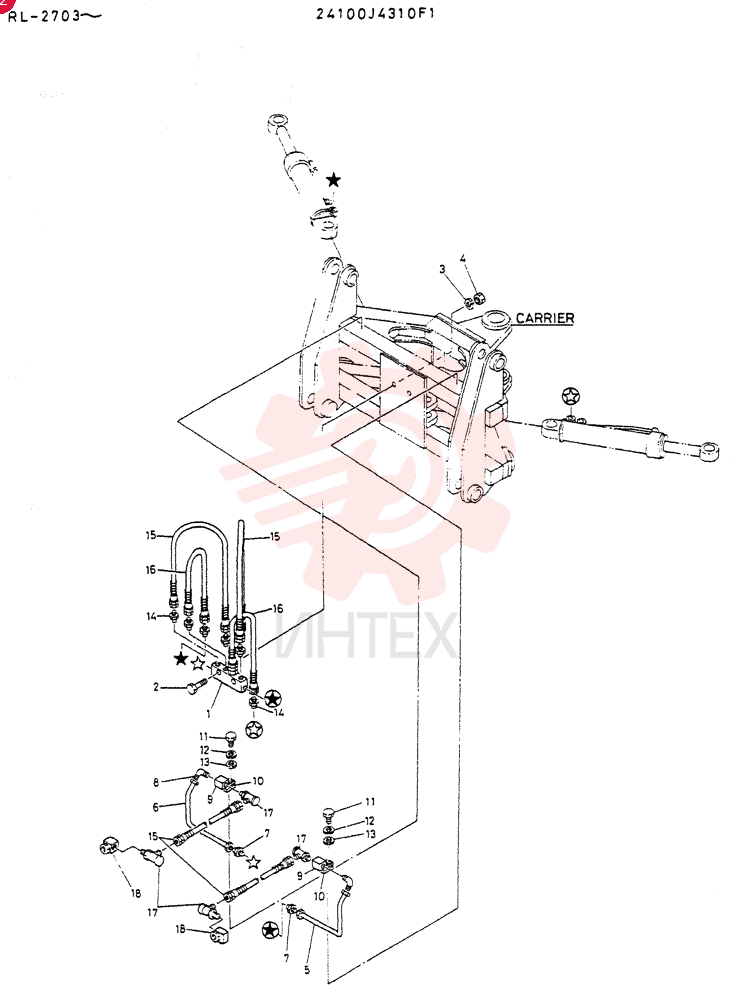 PIPING ASSY 24100J4310F1