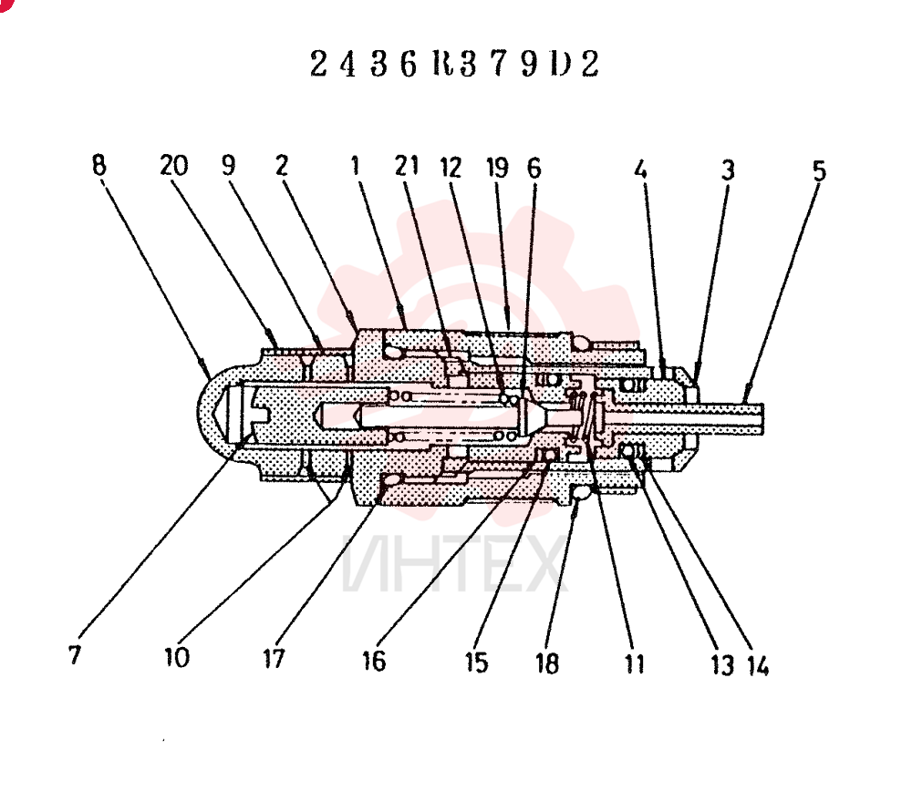 Схема (LK300A) - WHEEL LOADER ASN RL2703 (1/03-12/03) 2436R379D2
