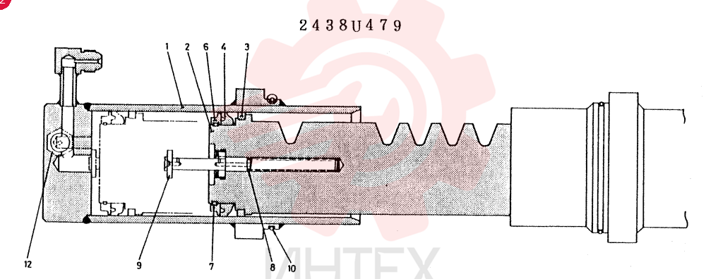 Схема (LK300A) - WHEEL LOADER ASN RL2703 (1/03-12/03) 2438U479