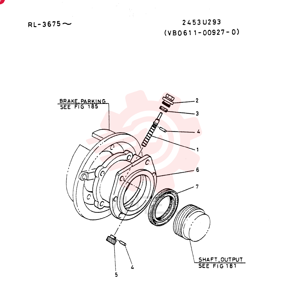 SPEED-METER HOUSING, (VB0611-00927-0)