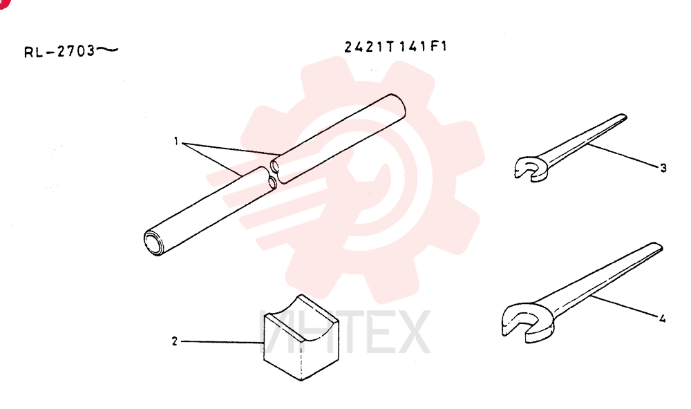 TOOL   KIT 2421T141F1
