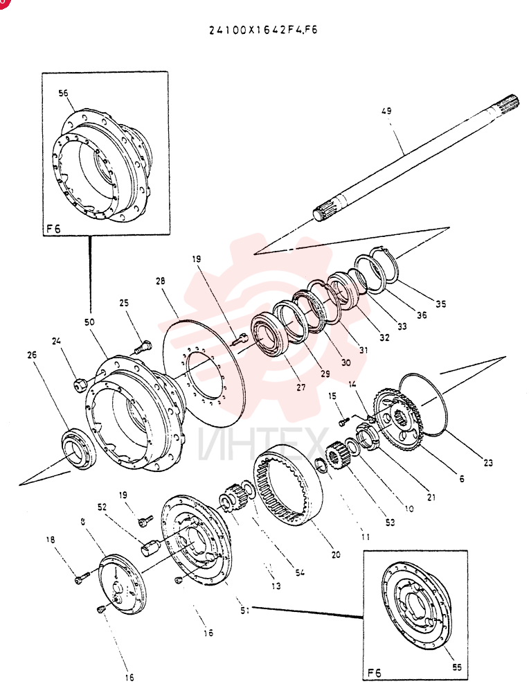 AXLE ASSY, RE., Start Serial: RA.1259