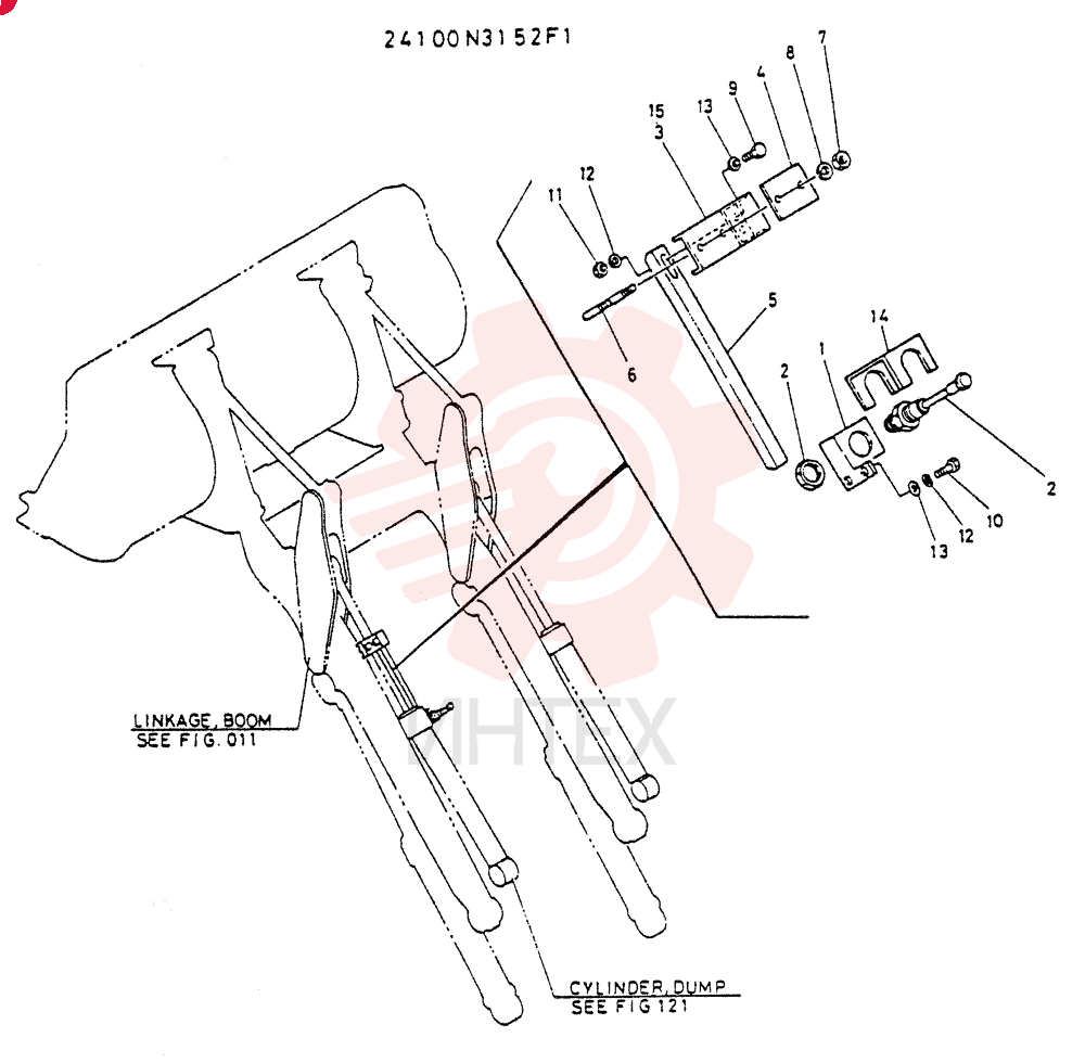 BUCKET LEVER  GROUP