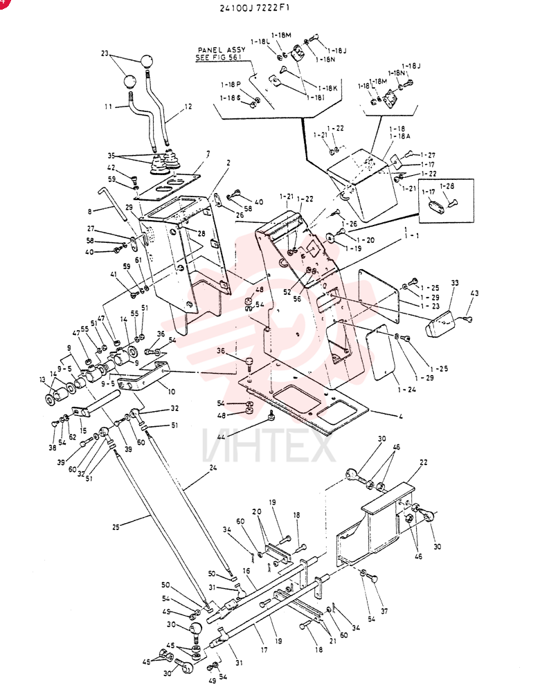 CONTROL GROUP, HYDR, Serial Range: RA.1003--1122
