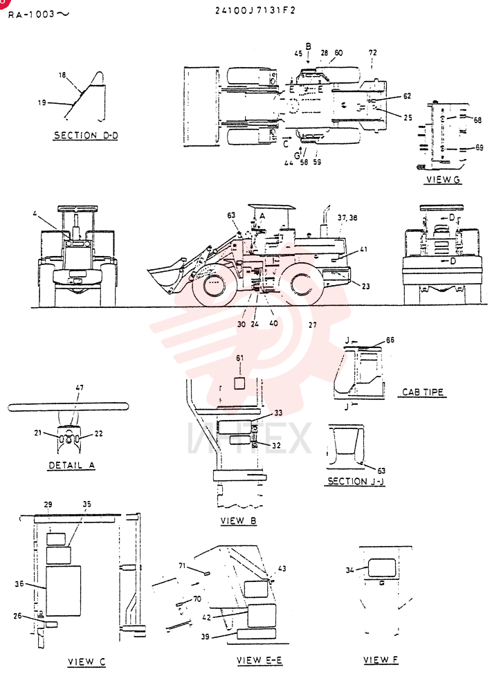 DECAL 24100J7131F2