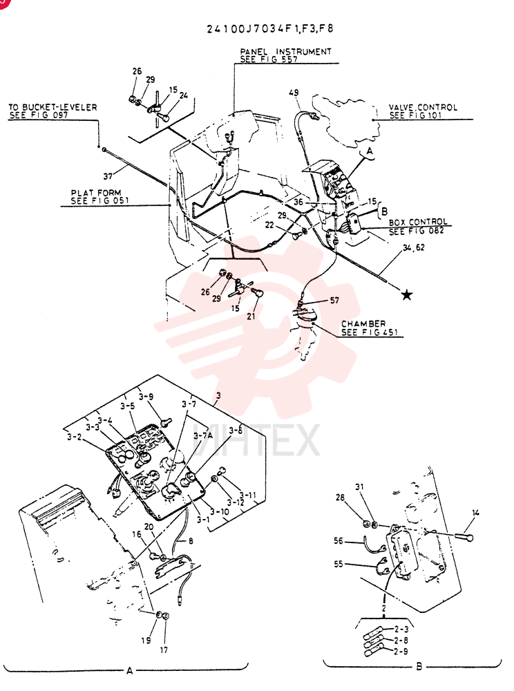 ELEC  GROUP,  ENGINE, Serial Range: RA.1003-RA.1122 24100J7034F1 (1)