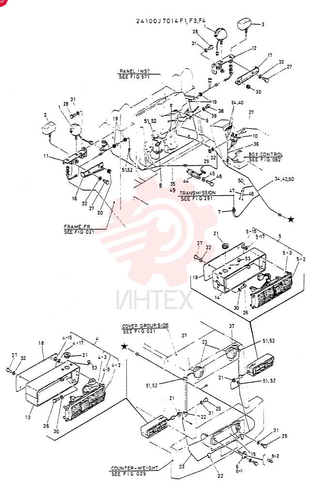 ELEC GROUP, LIGHT  RA., Serial Range: 1003-RA.1122