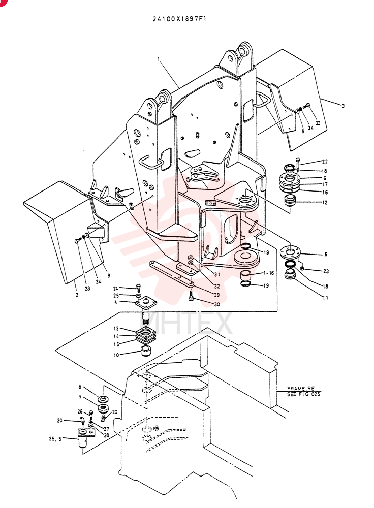 FRAME GROUP,FR 24100X1897F1