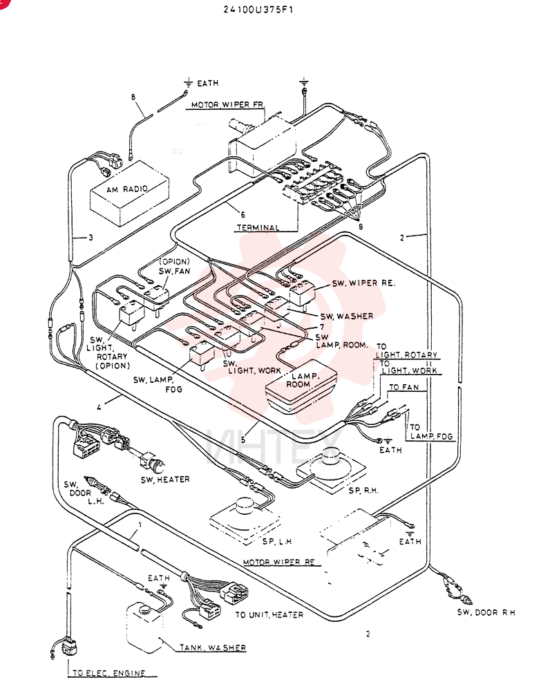 HARNESS   ASSY 24100U375F1