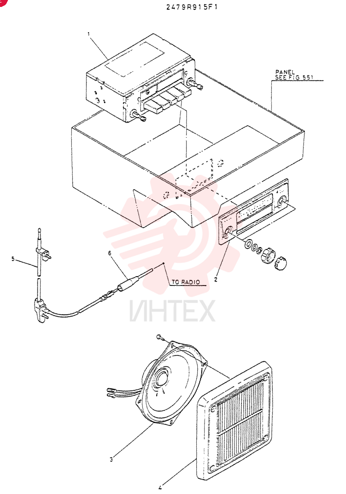 Схема (LK400) - WHEEL LOADER ASN RA1003 (1/03-12/03) 2479R915F1