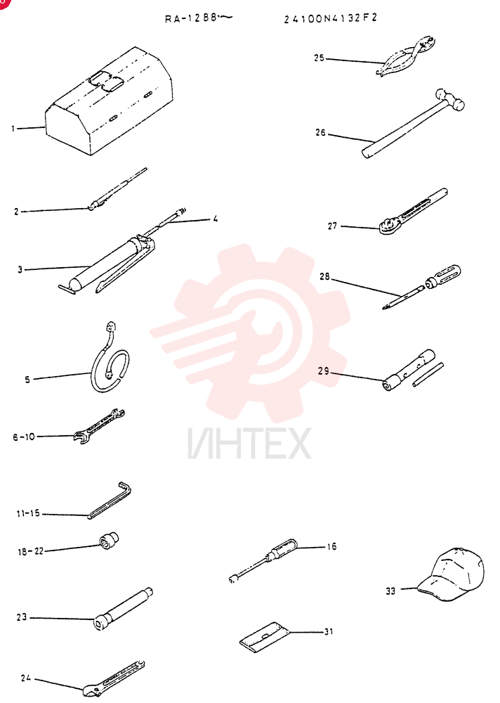 TOOL KIT 24100N4132F2