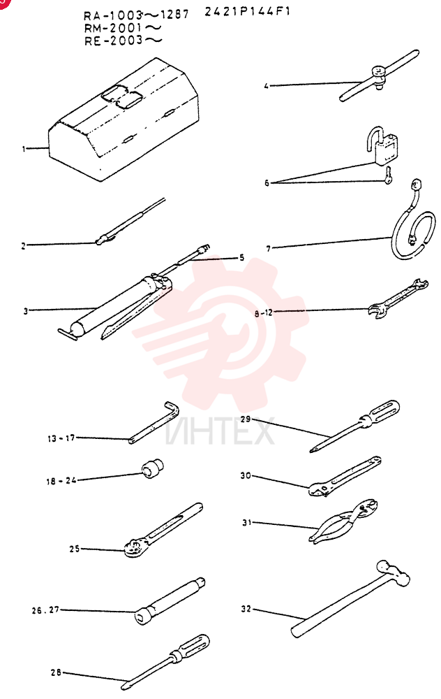 TOOL 2421P144F1