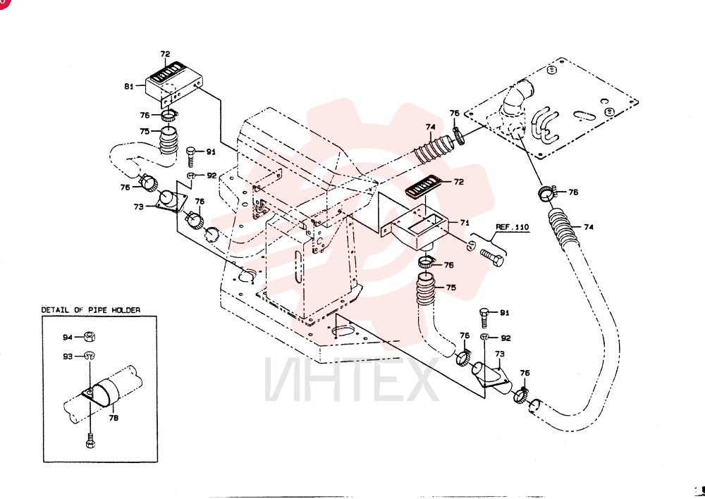AIR C0NDITIONER UNIT REF 916, Start Serial: 4501 KL30890-20020 (1)
