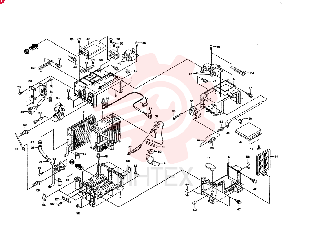 AIR CONDITIONER UNIT, Start Serial: 250 KL30890-20020 (2)