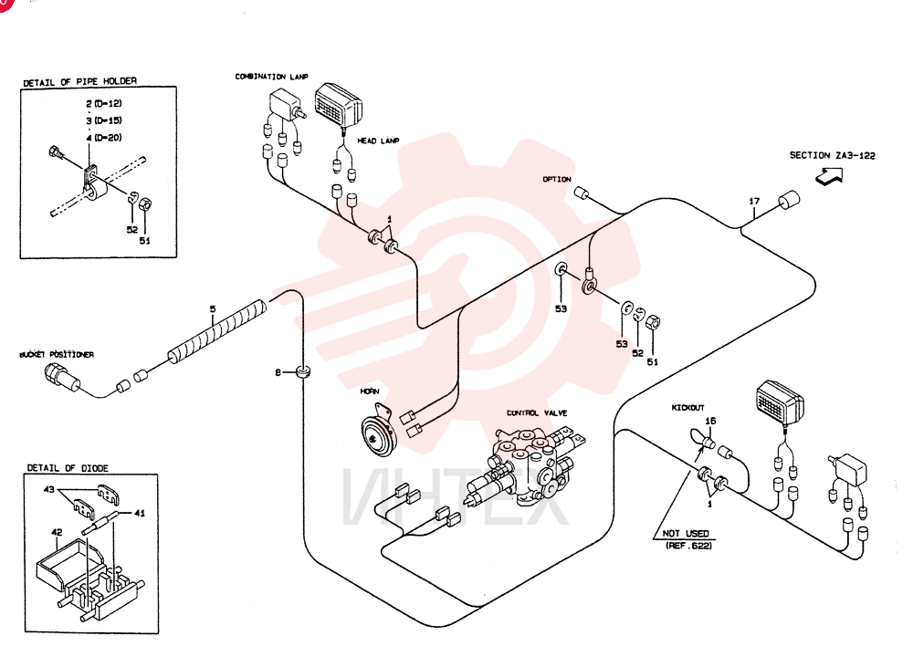 BUSHING, PLASTIC, Start Serial: 4501