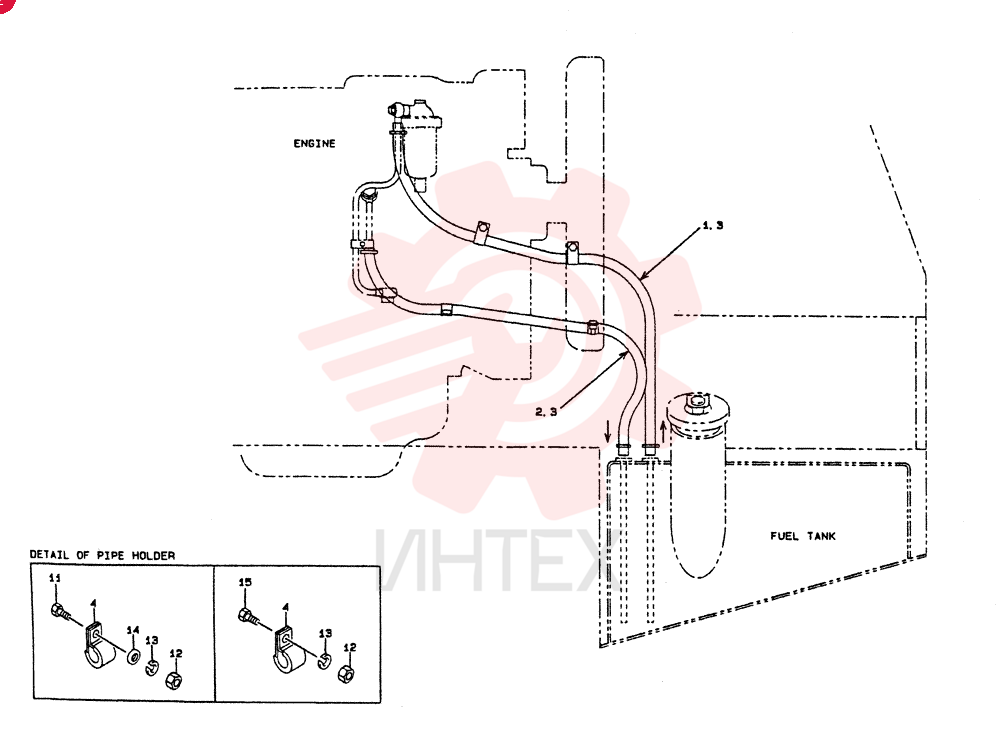 FLEXIBLE HOSE KL67040-09000