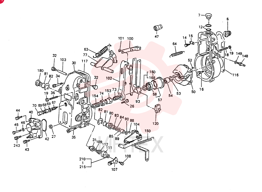 GOVERNOR ASSY, Start Serial: 7901