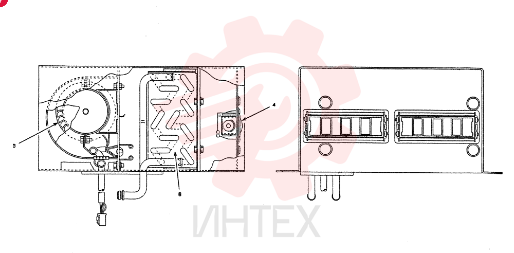 HEATER ASSY, Start Serial: 4501 KL39871-60020 (1)
