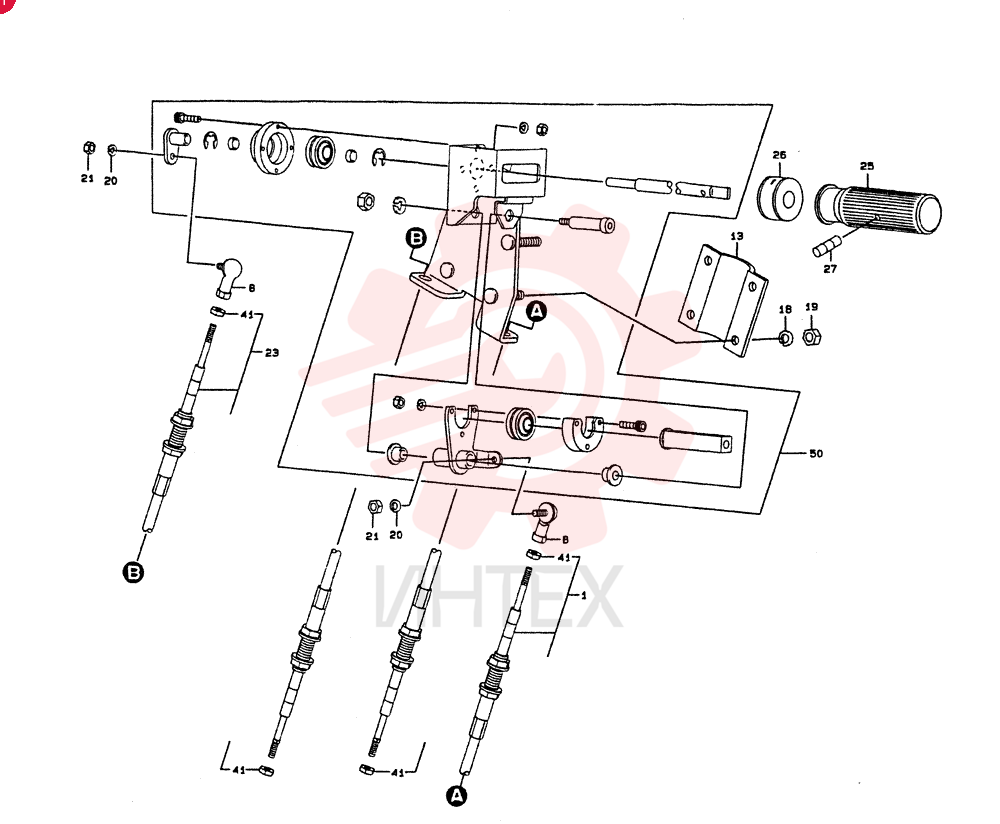 LEVER ASSY. KL45625-60070