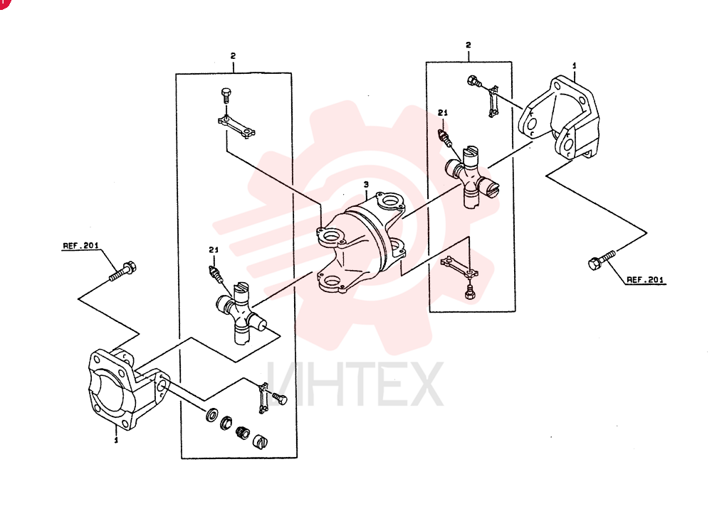 PROPELLER SHAFT KL42753-60180