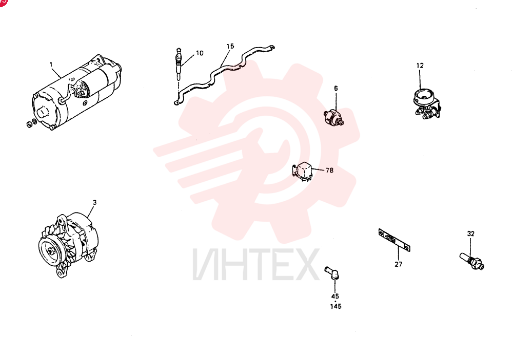 STARTING MOTOR VI8944545590 (1)