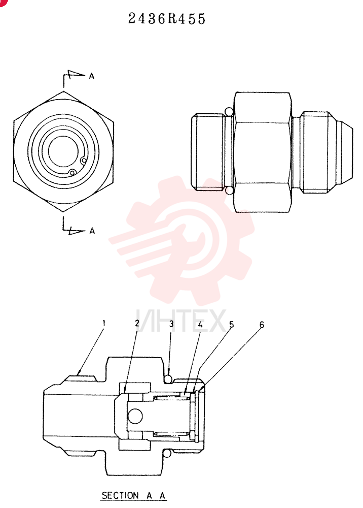 CHECK VALVE 2436R455