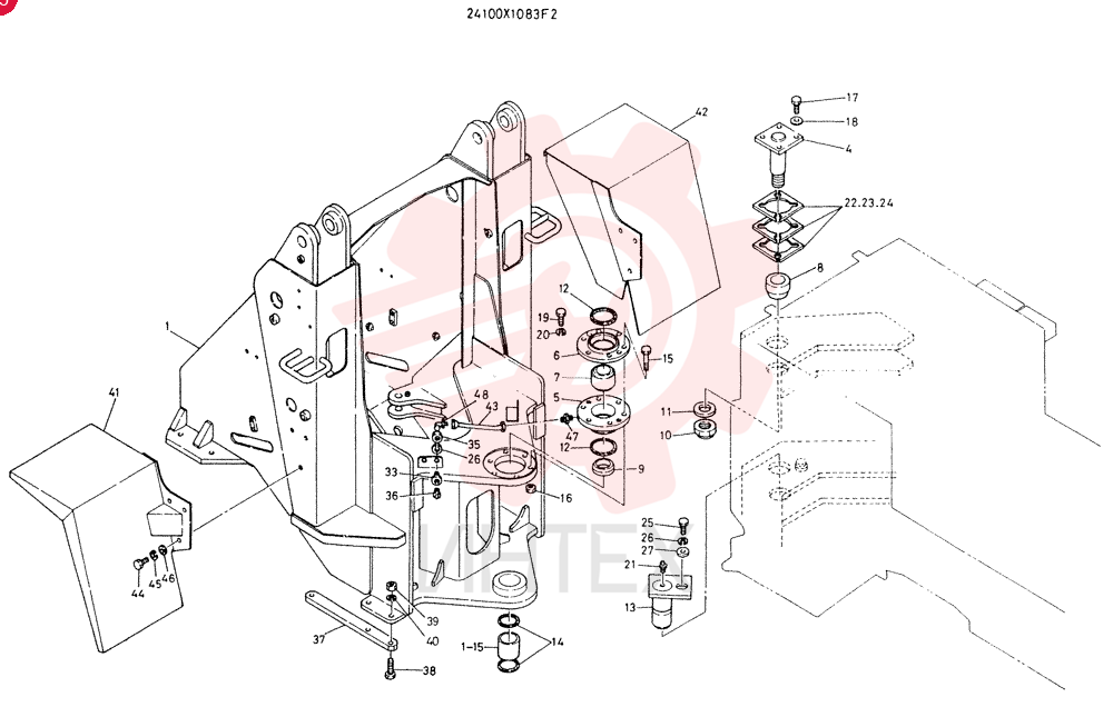 FRAME GROUP, FR., CONSISTS OF REF 1 TO 48