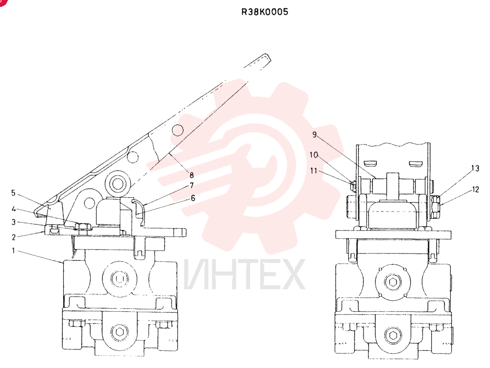 HYDRAULIC VALVE R38K0005