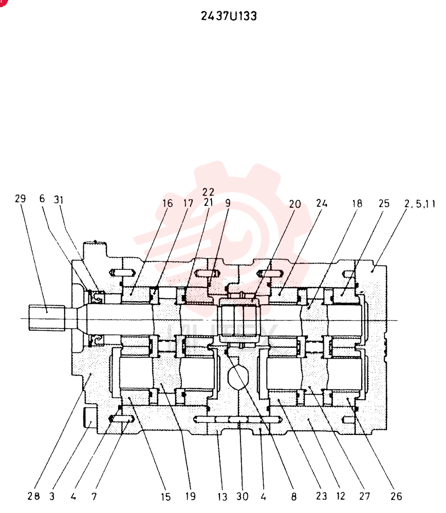 PUMP 2437U133