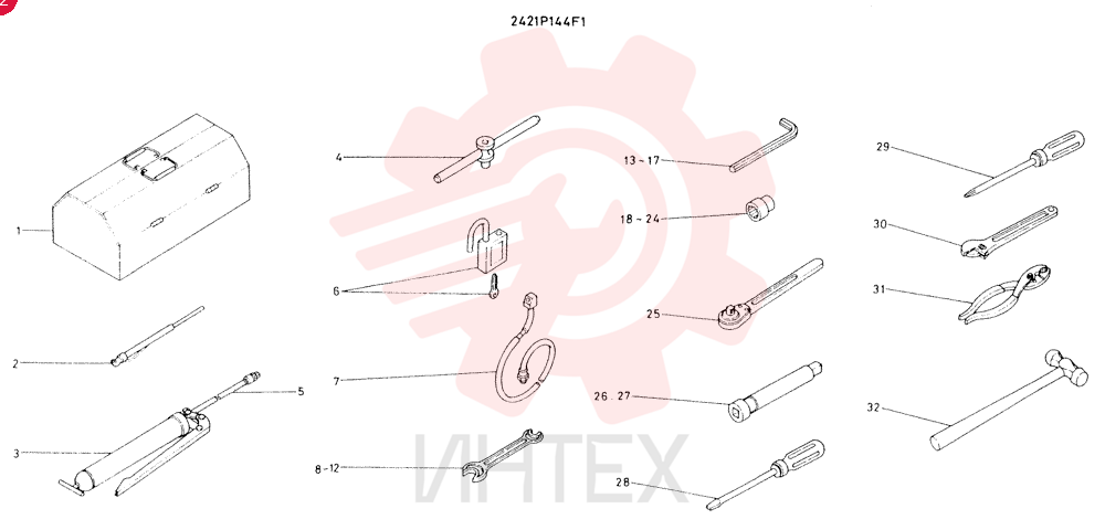 TOOL 2421P144F1
