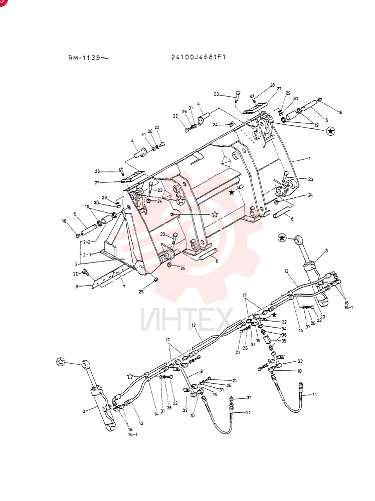 BUCKET ASSY 24100J46B1F1