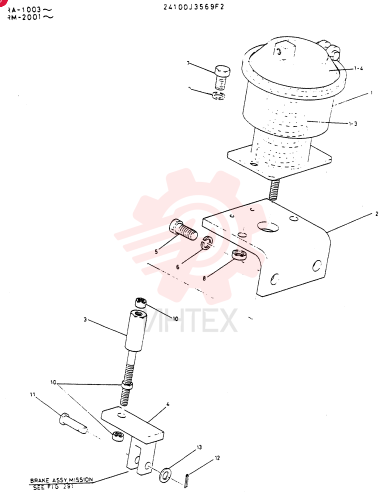 CONTROL  GROUP,  BRAKE 24100J3569F2