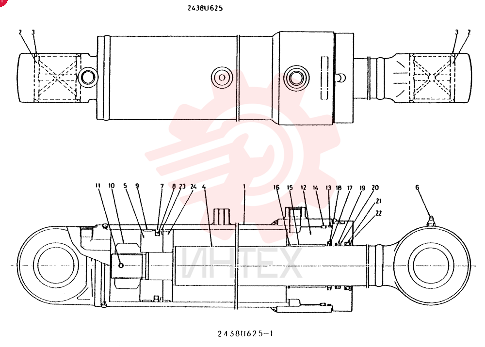CYLINDER 2438U625