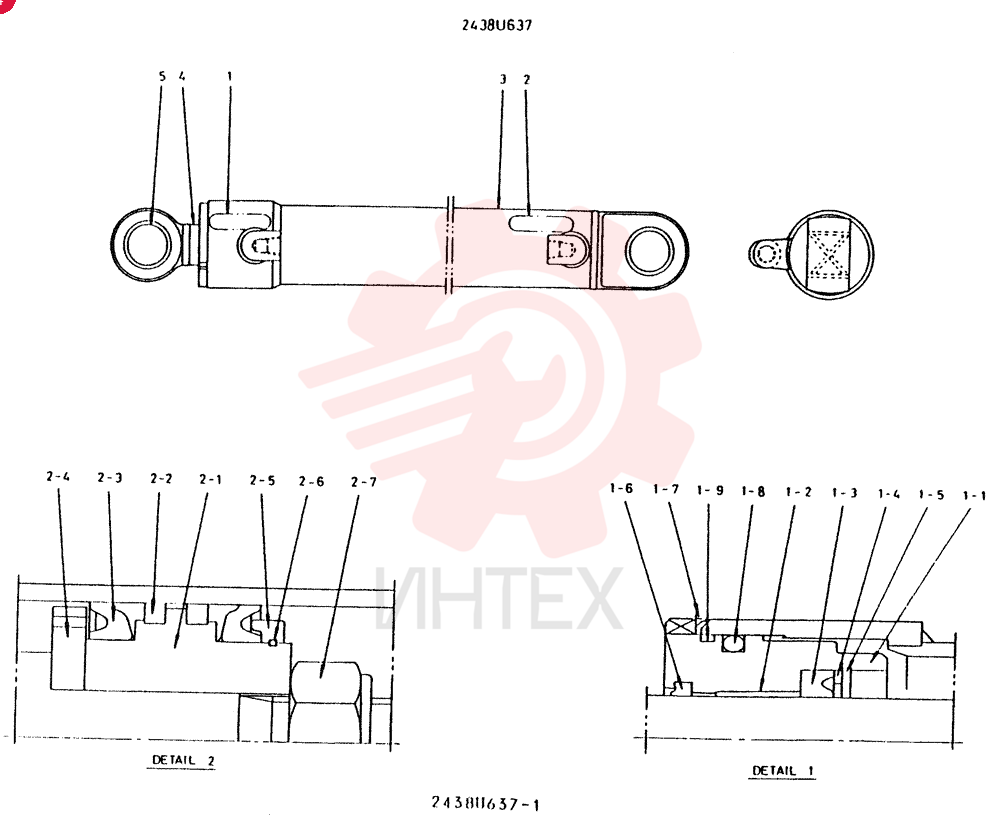 CYLINDER ASSY 2438U637
