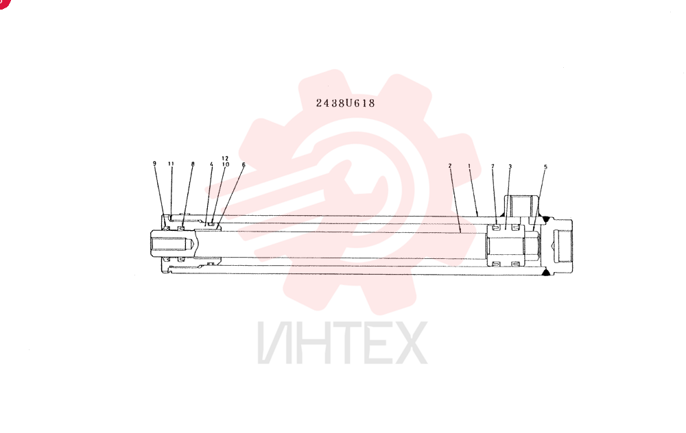CYLINDER 2438U618 (1)