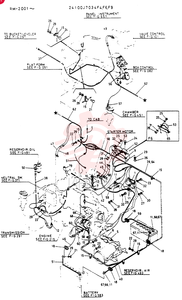 ELEC   GROUP,   ENGINE, Serial Range: RM2001-RM-2013