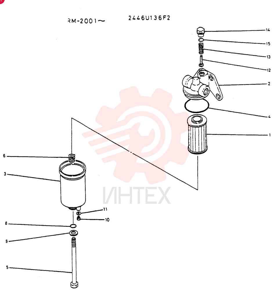 FILTER ASSY 2446U136F2 (2)