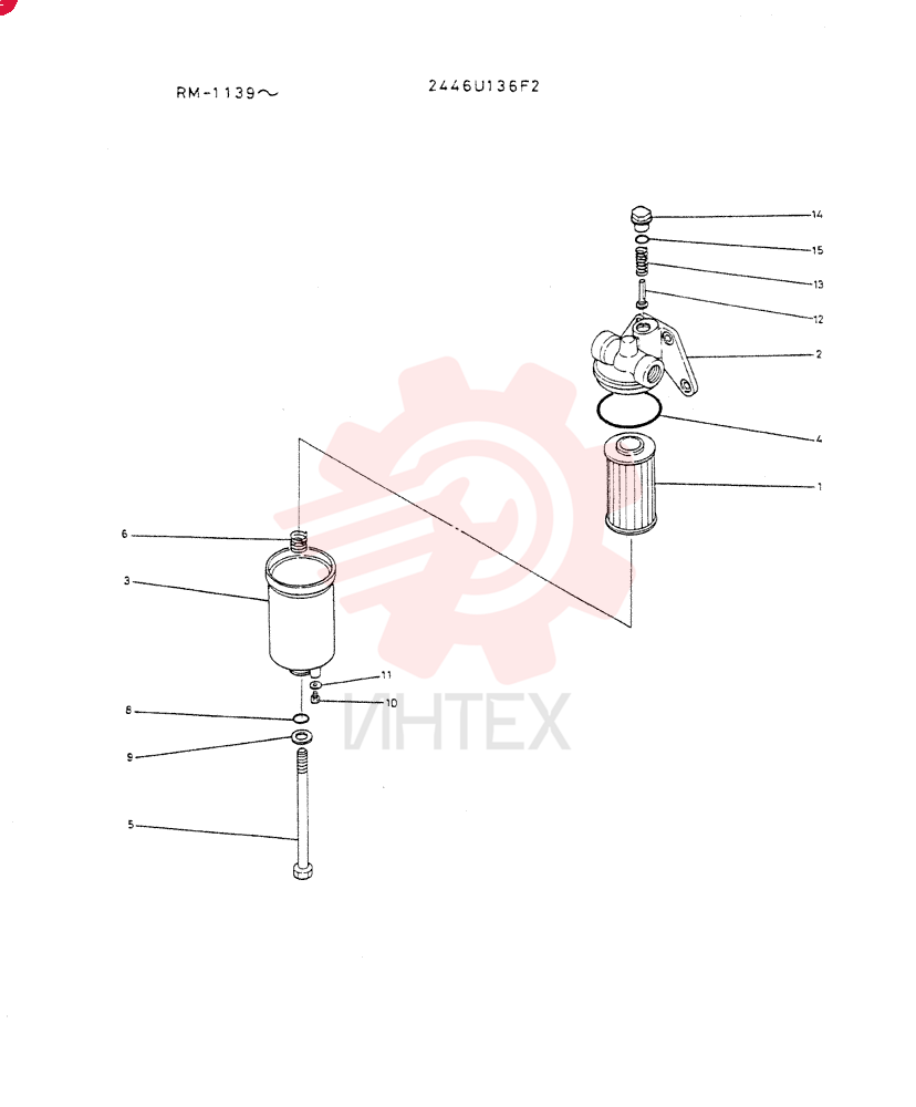 FILTER ASSY 2446U136F2 (1)