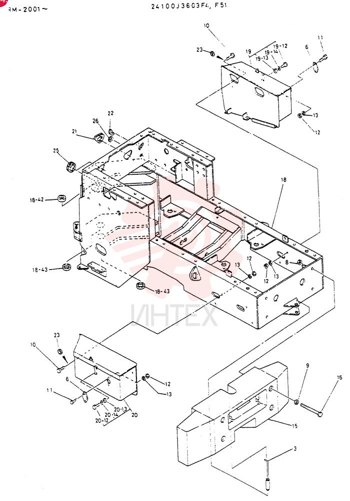 FRAME   GROUP,   RE., Serial Range: RM.2001-RM.2100