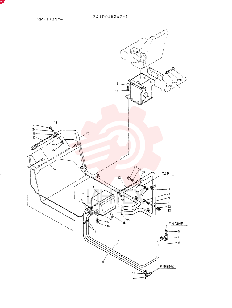 HEATER & DEFROSTER 24100J5247F1