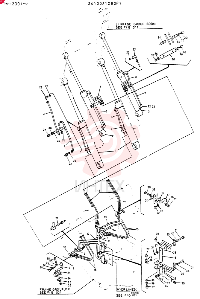 HYDR LINES FR 24100X1290F14