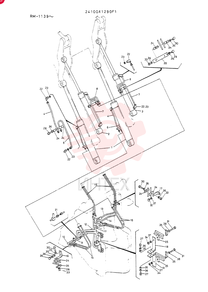 HYDR LINES, FR. 2400X1290F1