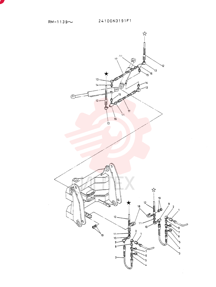 HYDR LINES 24100N3191F1